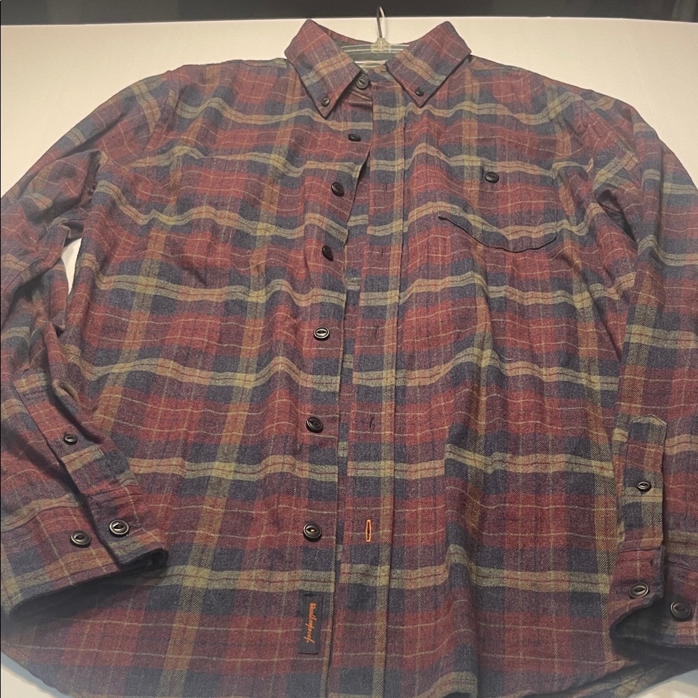Classic Multicolor Plaid Button-Down Shirt
